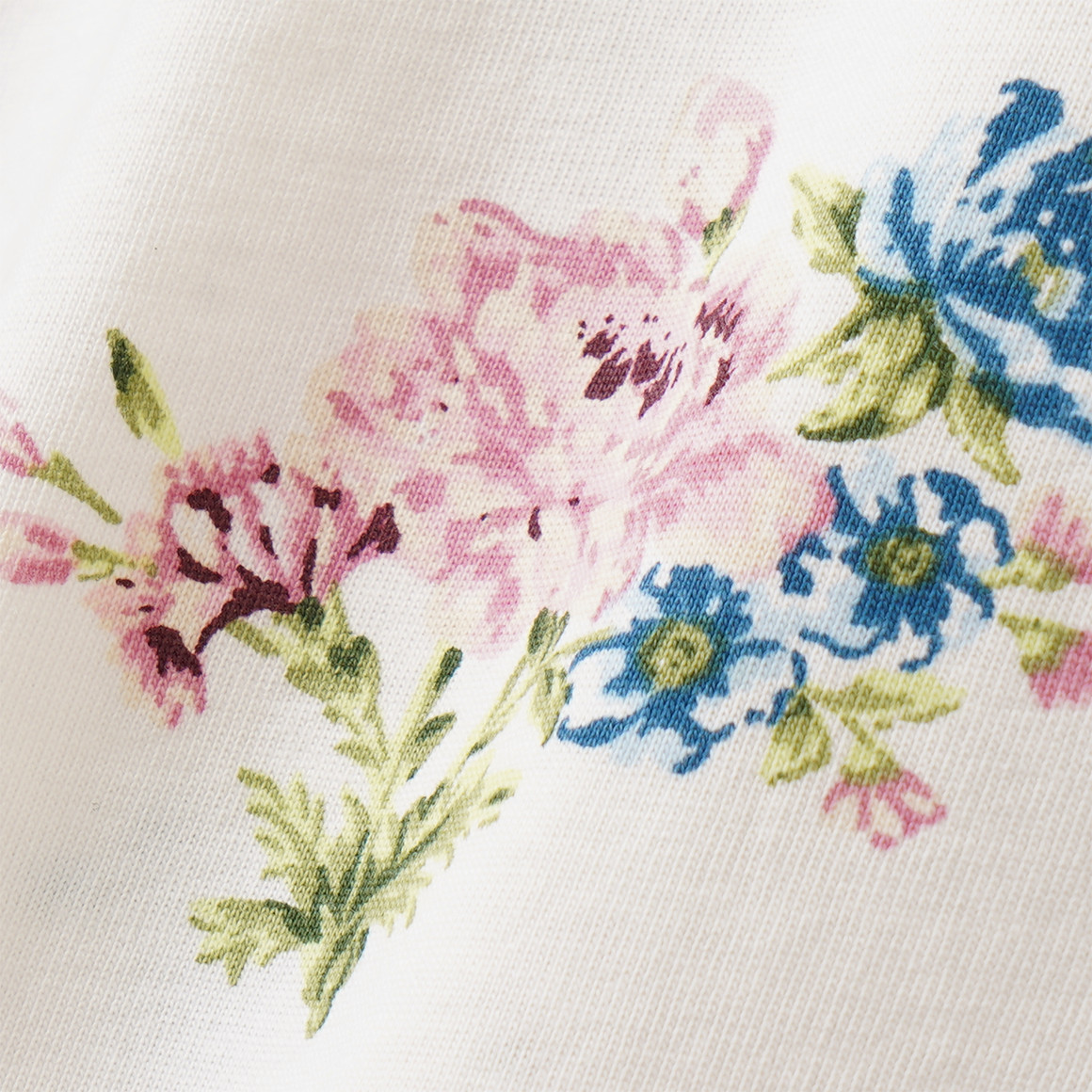 Mädchen T-Shirt mit Blumen-Prints