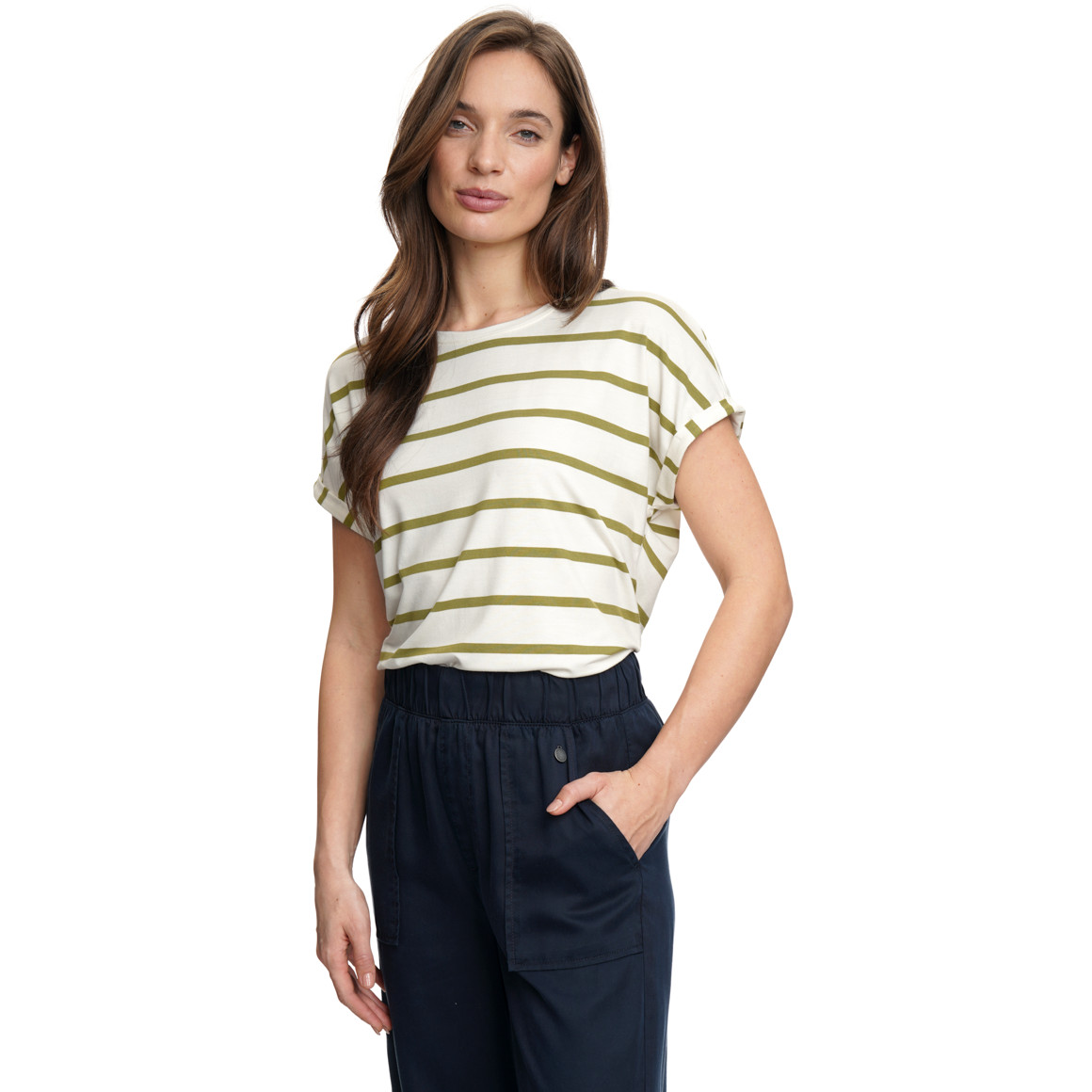 Damen T-Shirt mit Streifen