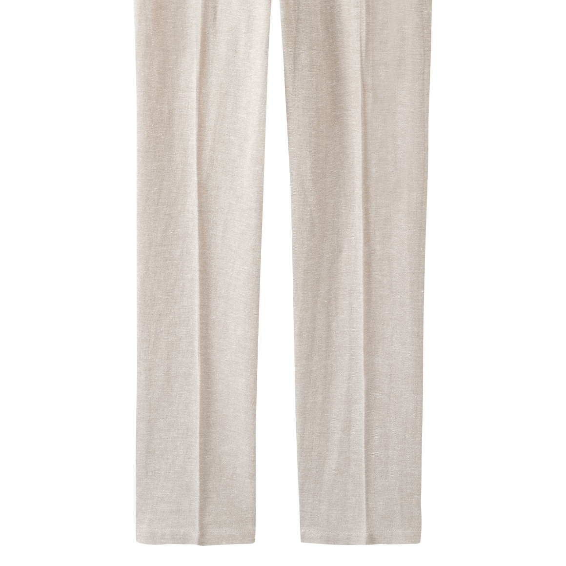 Geklede linnen broek voor jongens met bretels