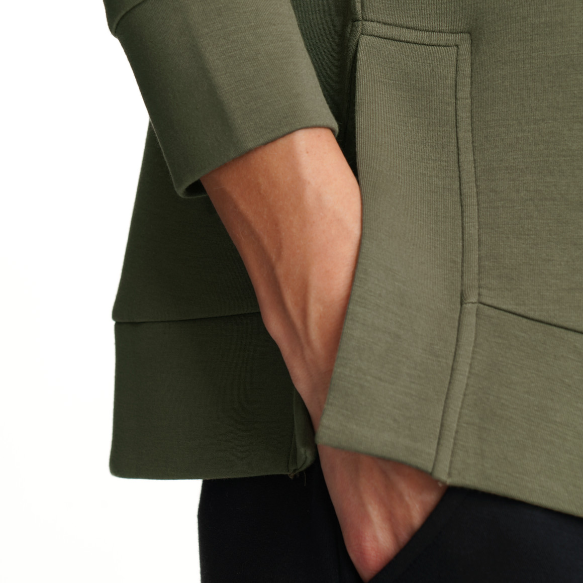 Damen Sweatshirt aus Modal-Mix