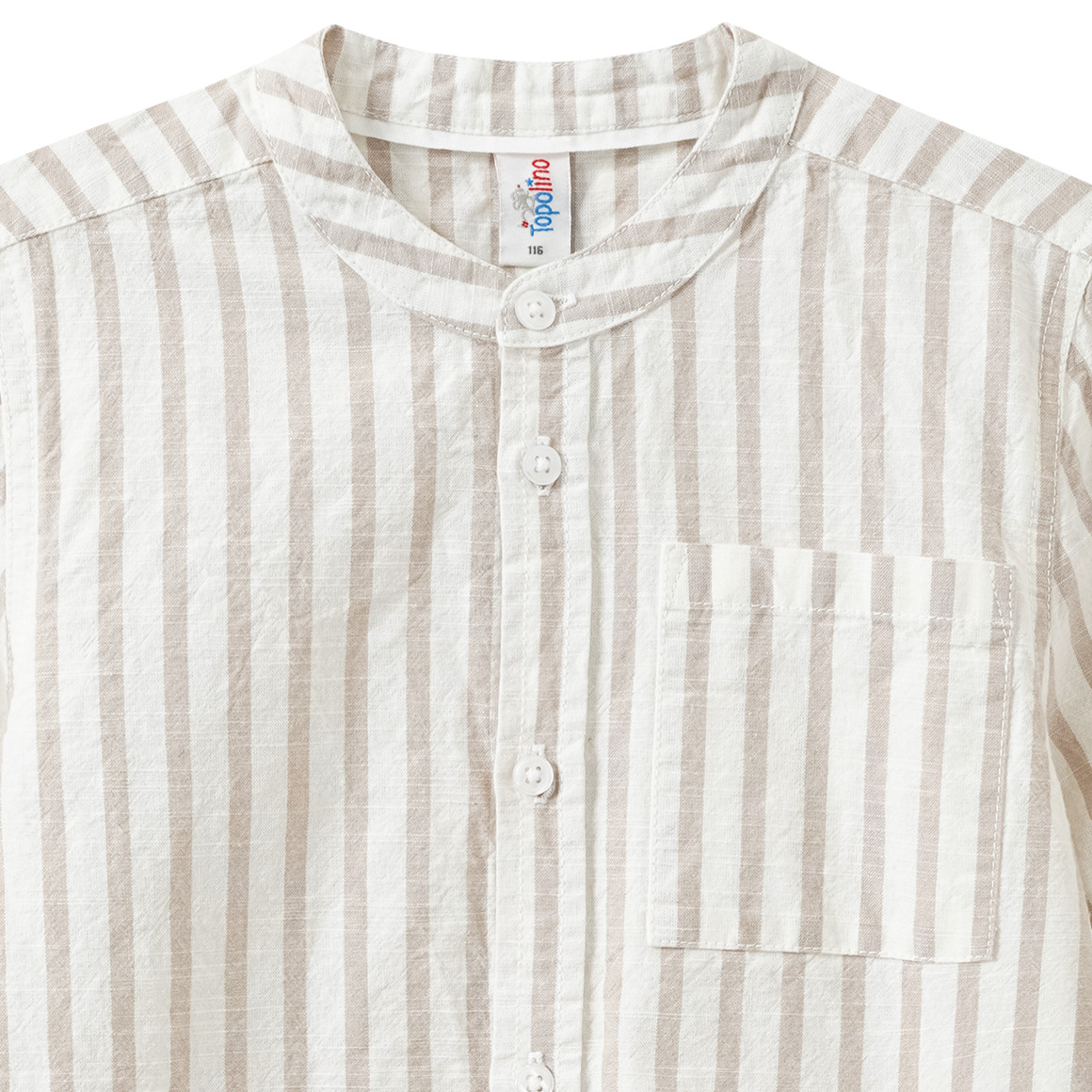 Jungen Hemd im Streifen-Look