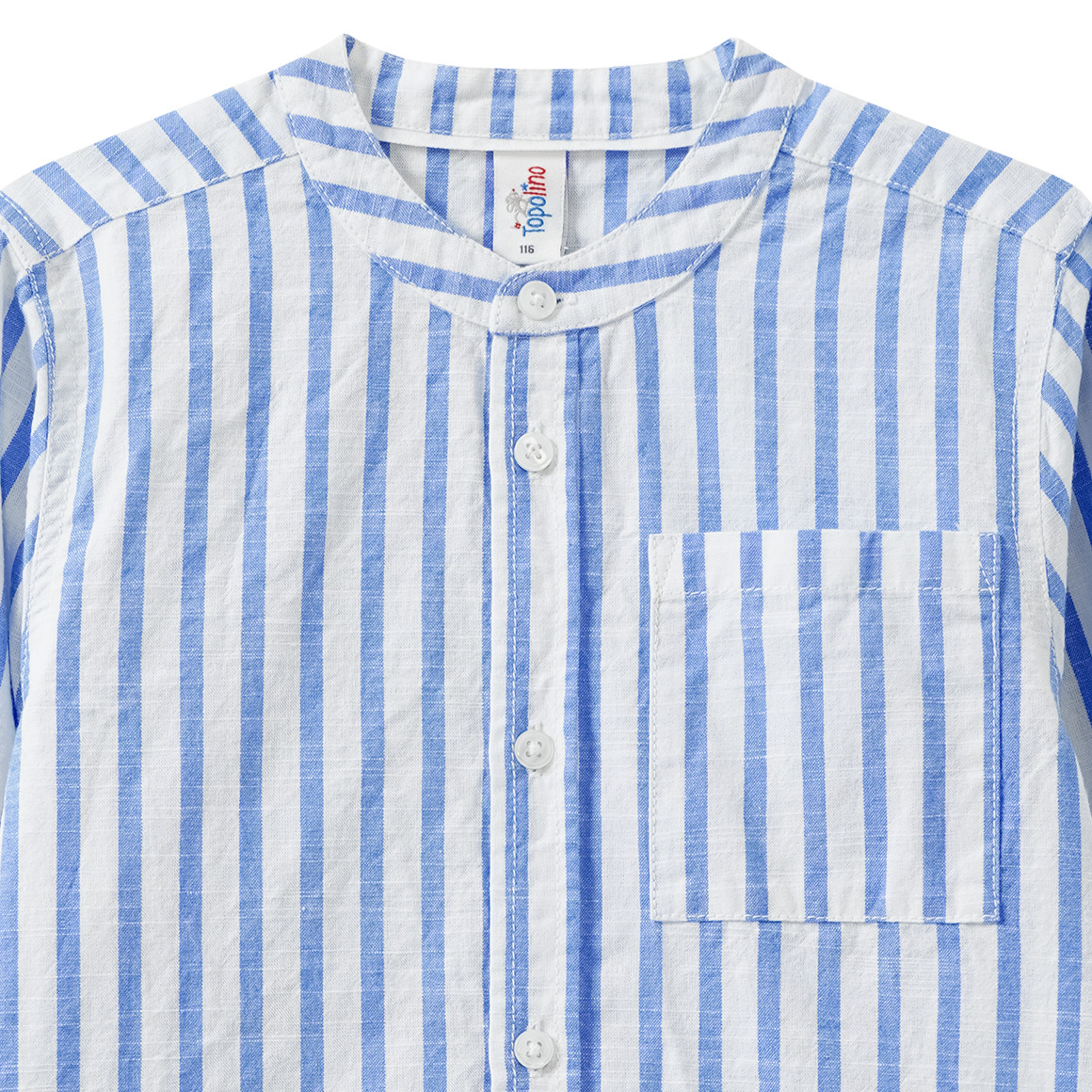 Jungen Hemd im Streifen-Look