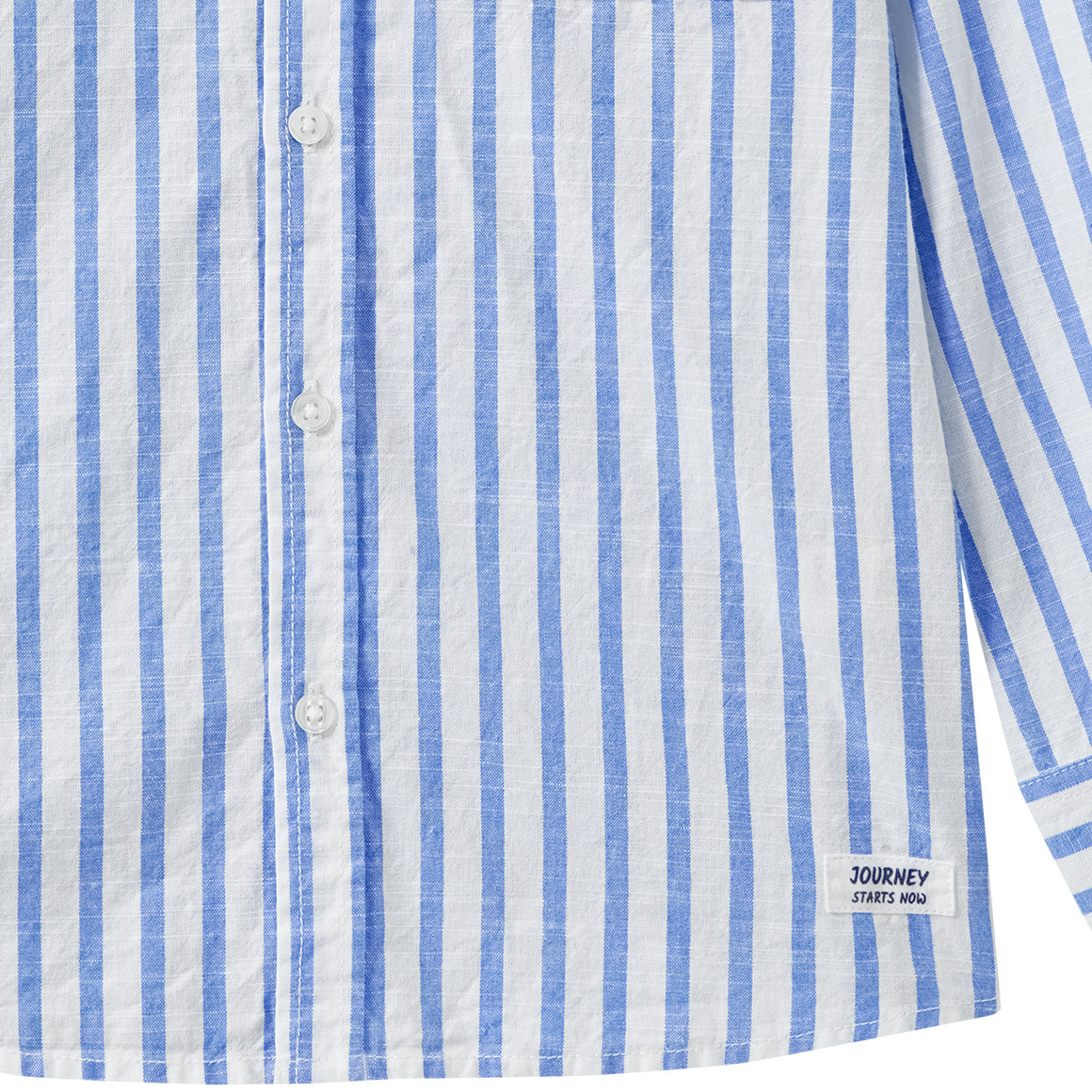 Jungen Hemd im Streifen-Look