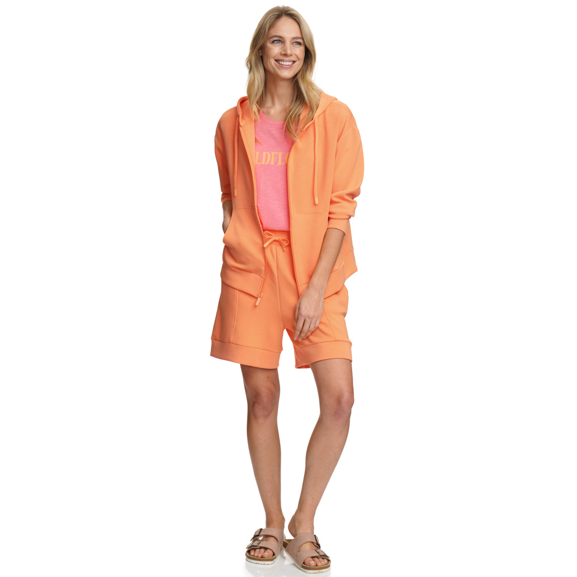 Damen Sweatjacke aus Modal-Mix