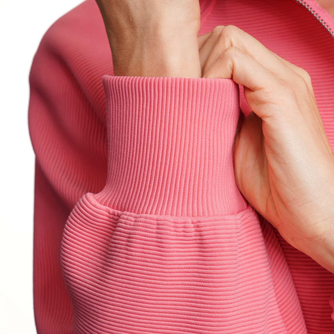 Damen Troyer mit Rippstruktur