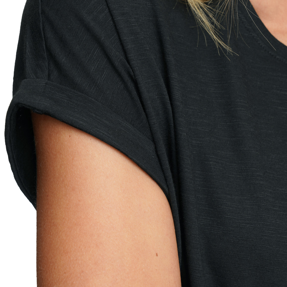 Damen T-Shirt aus Flammgarn