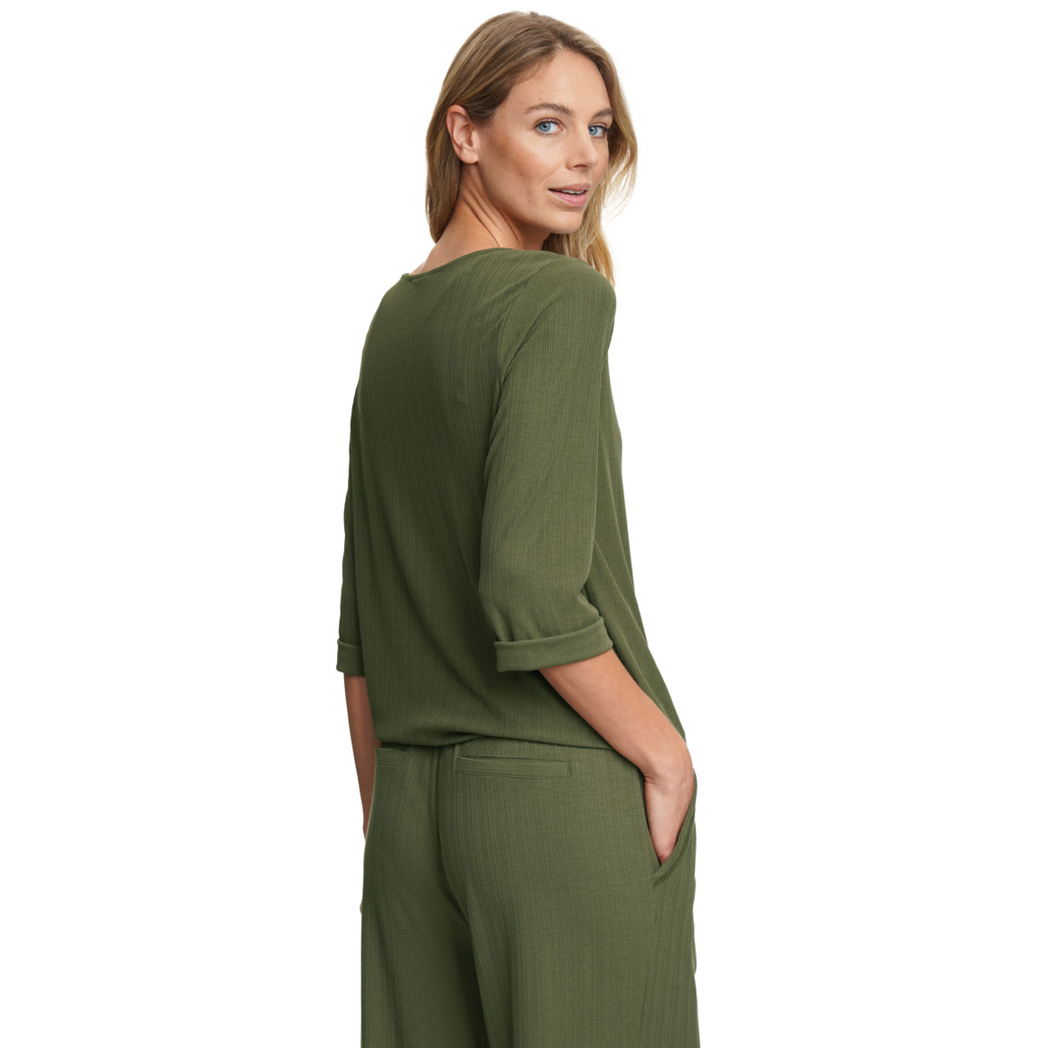 Damesshirt met structuur