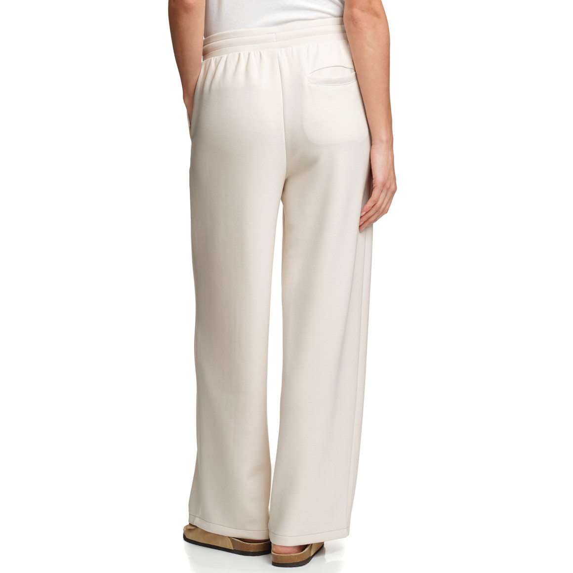Damen Wide-Leg-Hose aus Modal-Mix