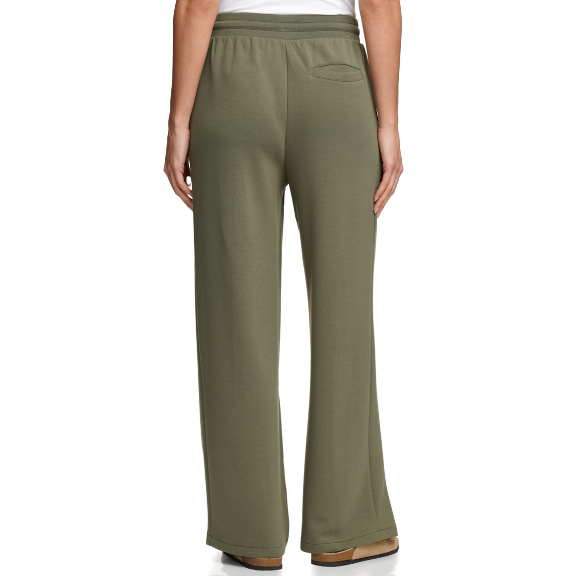 Damen Wide-Leg-Hose aus Modal-Mix