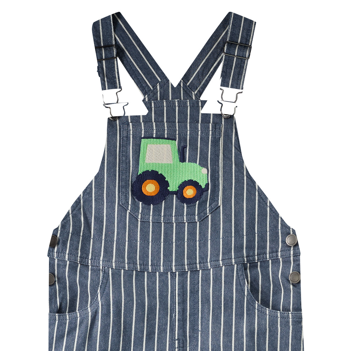 Jungen Jeanslatzhose mit Stickerei