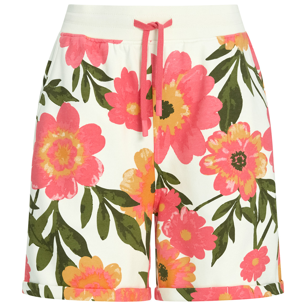 Dames sweatershort met all-over print