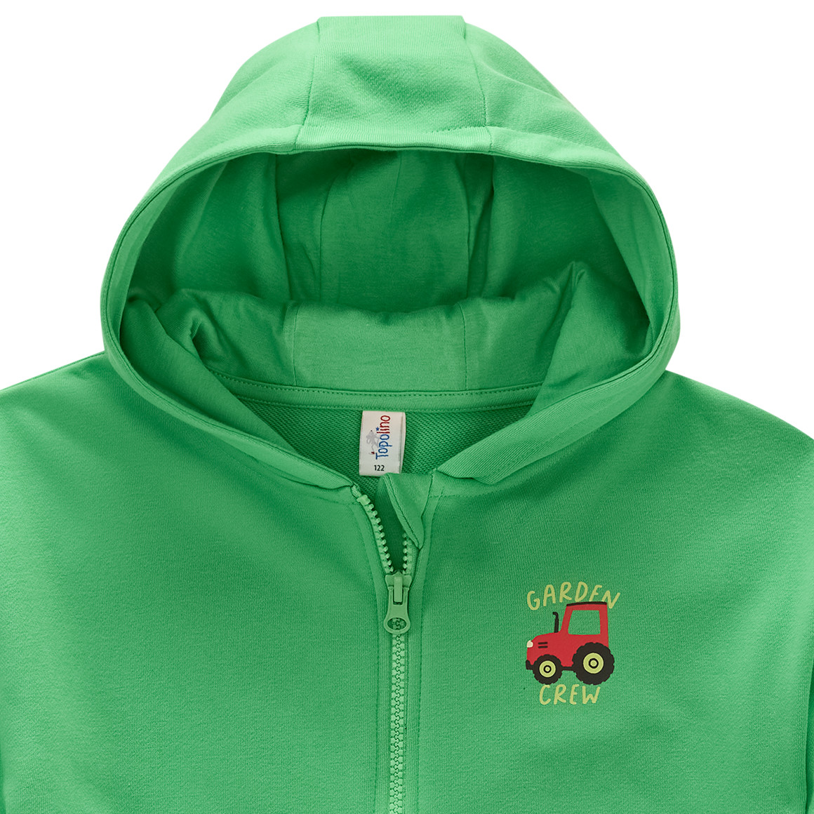 Jungen Sweatjacke mit Bauernhof-Print