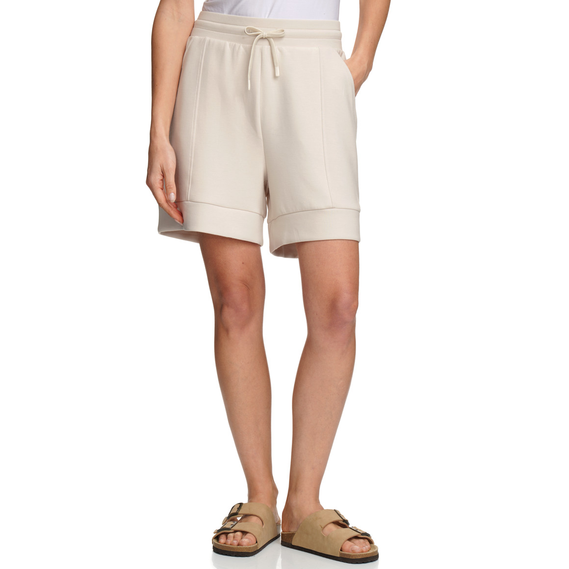 Damen Sweatshorts aus Modal-Mix