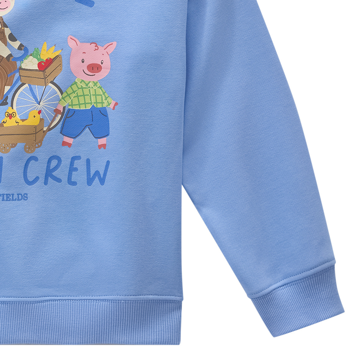 Jungen Sweatshirt mit Bauernhof-Print