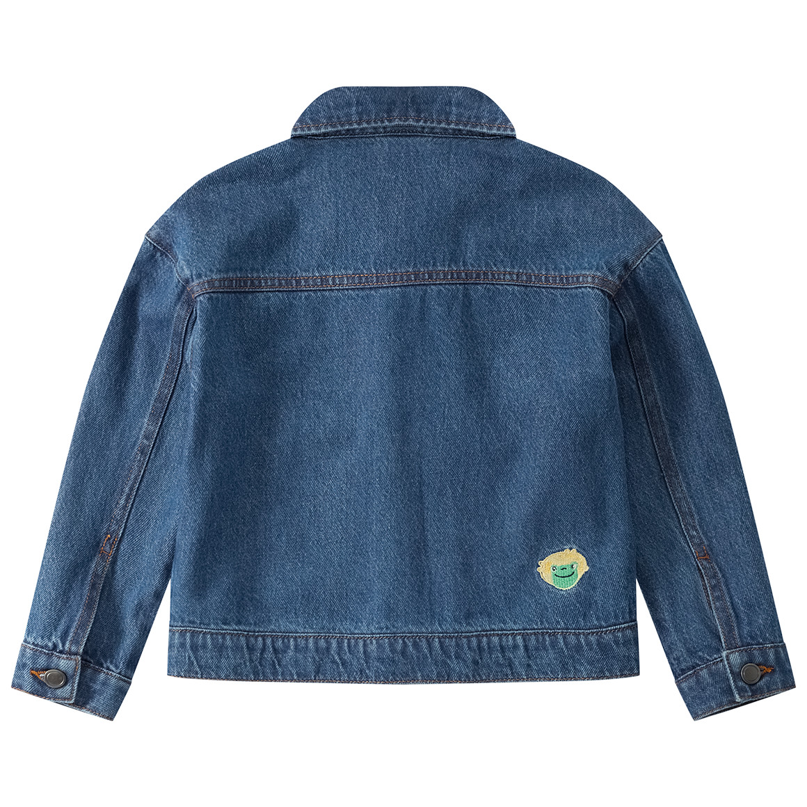 Jungen Jeansjacke mit Applikationen