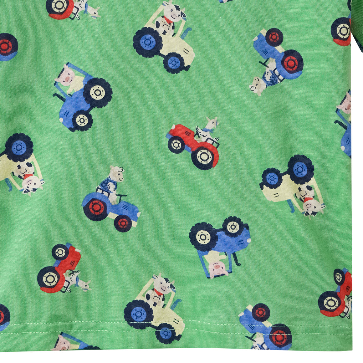 Jungen T-Shirt mit Traktor-Allover