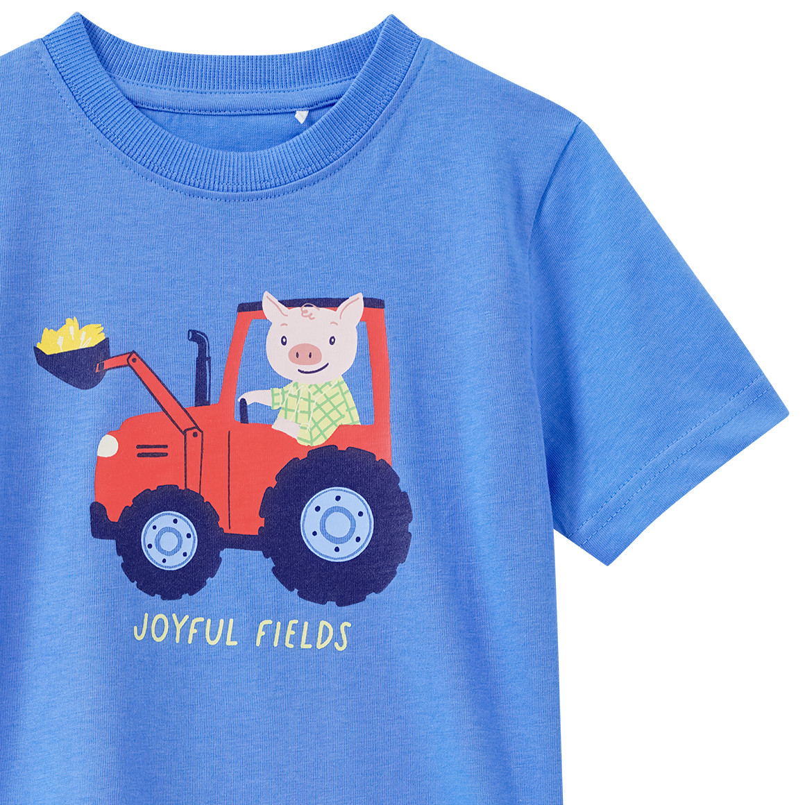 Jungen T-Shirt mit Traktor-Print