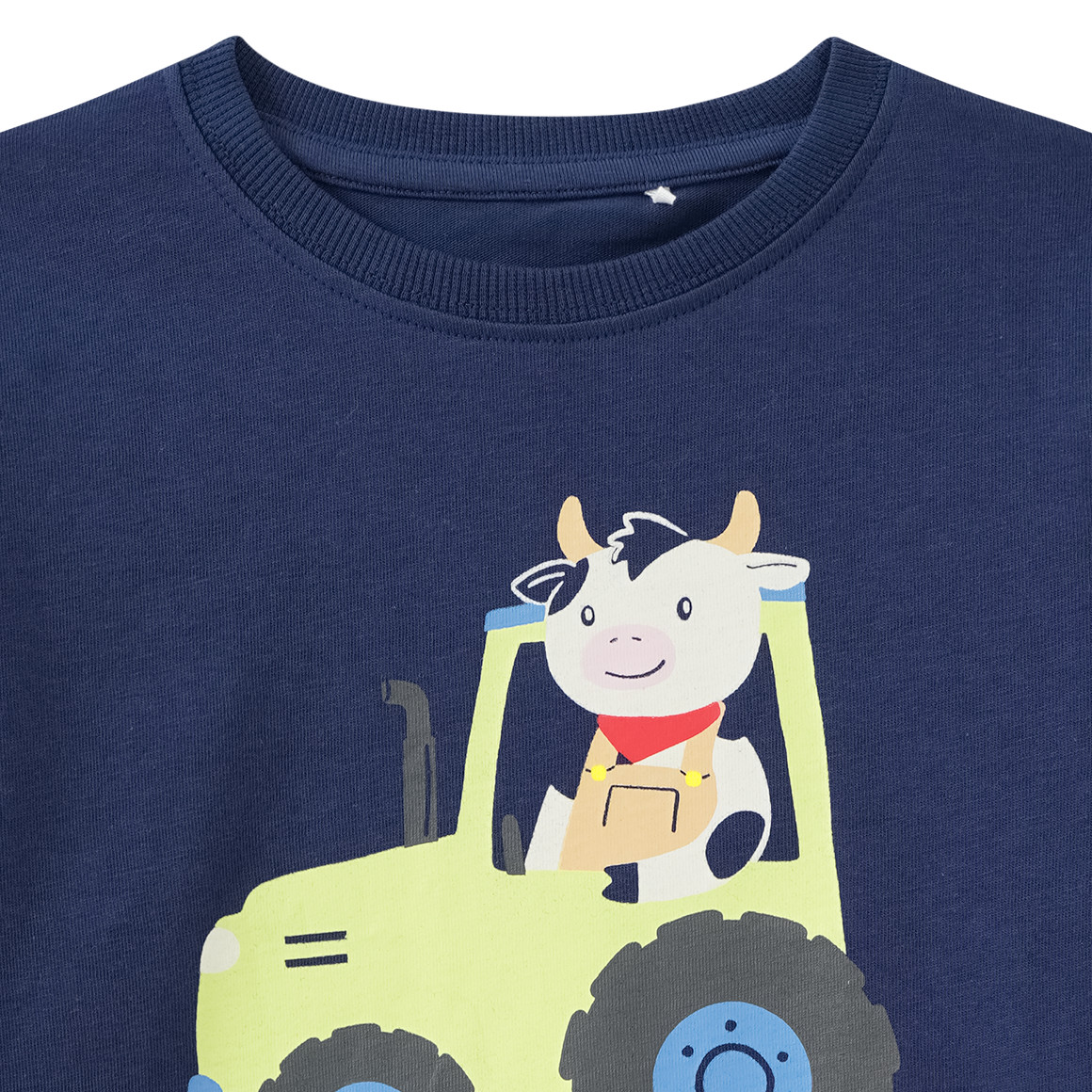 Jungen T-Shirt mit Traktor-Print