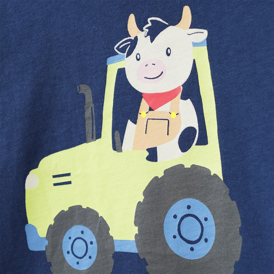 Jungen T-Shirt mit Traktor-Print