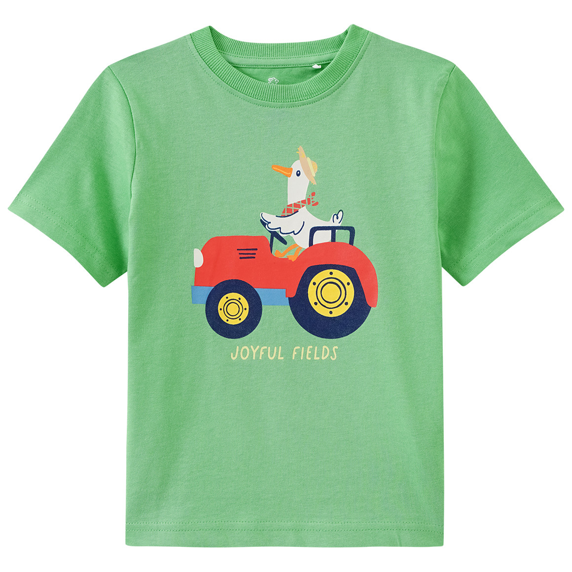 Jungen T-Shirt mit Traktor-Print