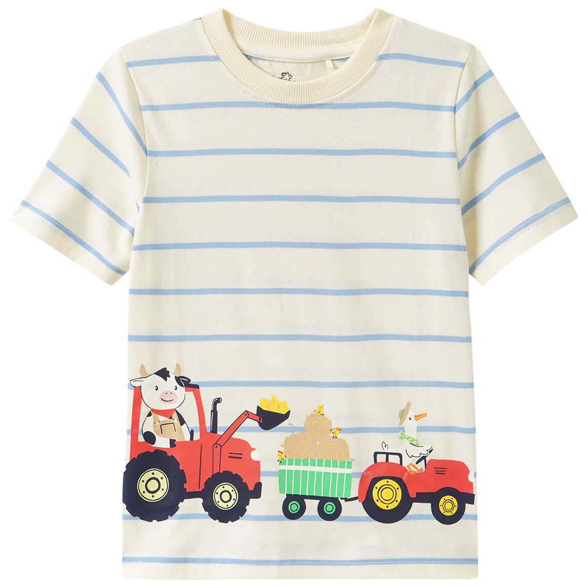 Jungen T-Shirt mit Traktor-Print