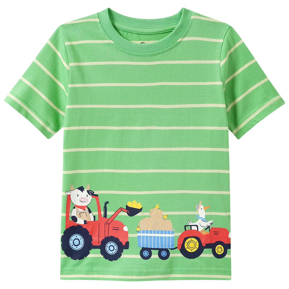 Jungen T-Shirt mit Traktor-Print