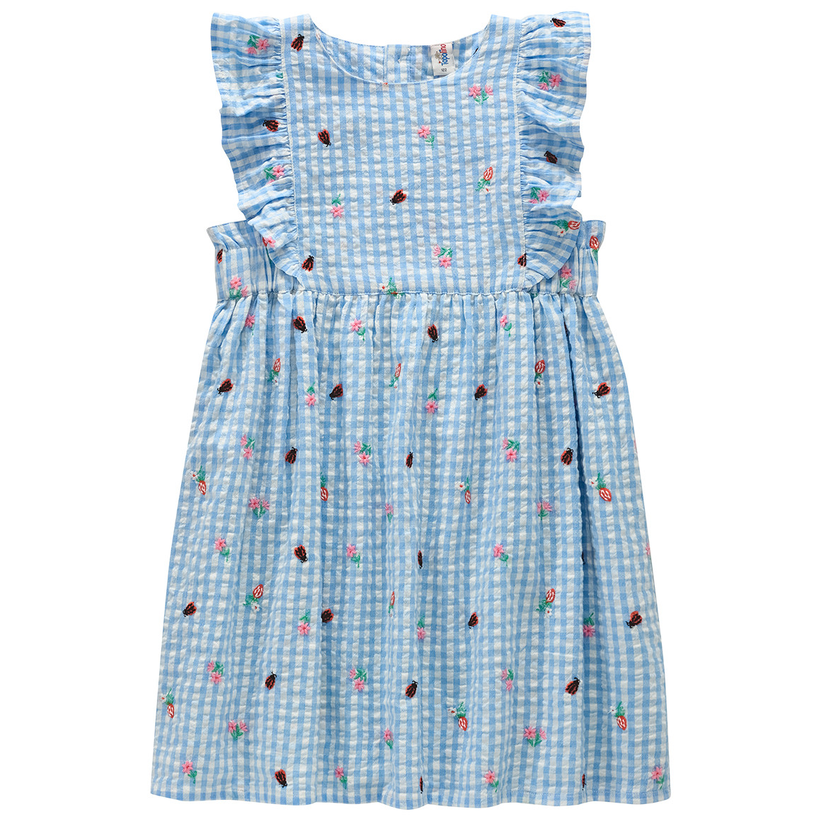 Mädchen Kleid mit Stickerei