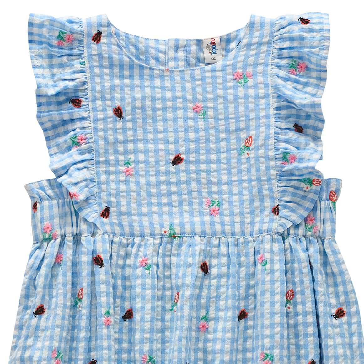 Mädchen Kleid mit Stickerei