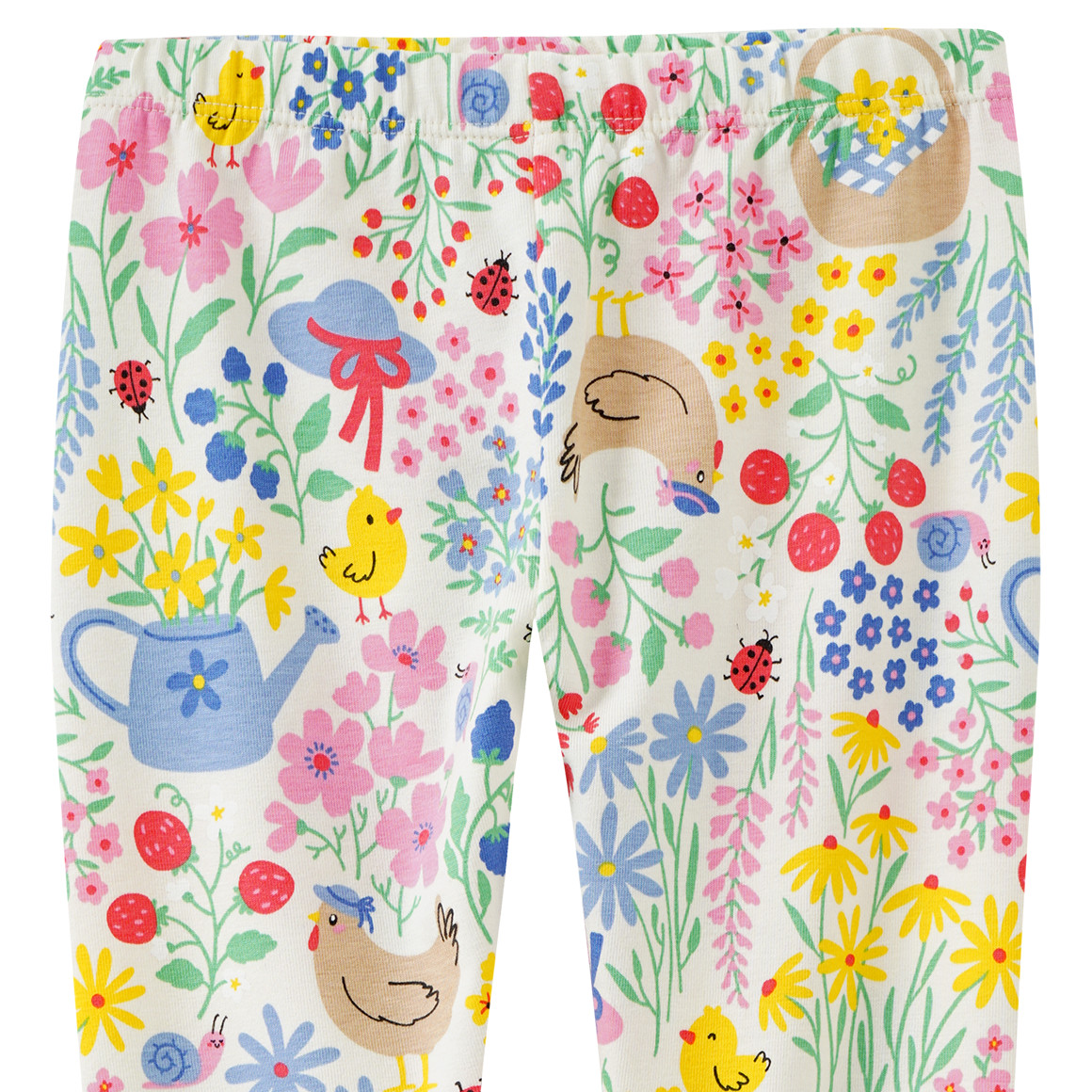 Mädchen Leggings mit Allover-Print