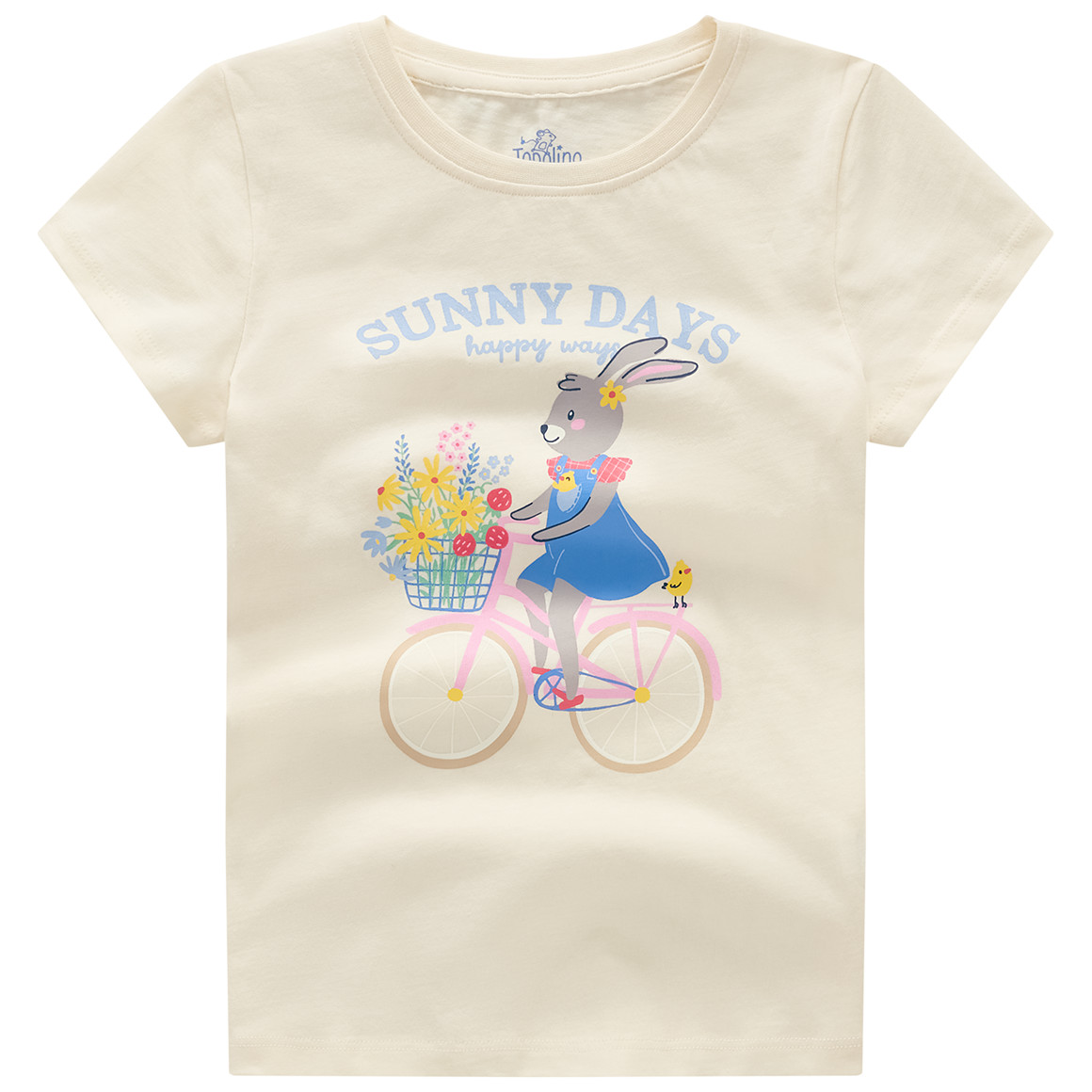 Meisjes T-shirt met boerderijprint