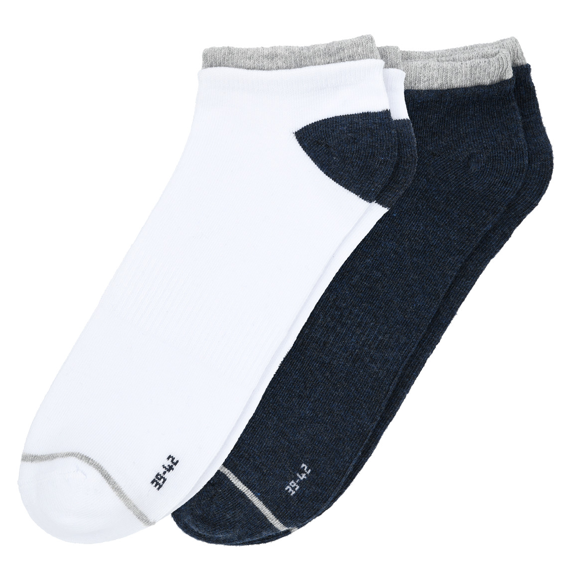 2 Paar Herren Sneaker-Socken im Set