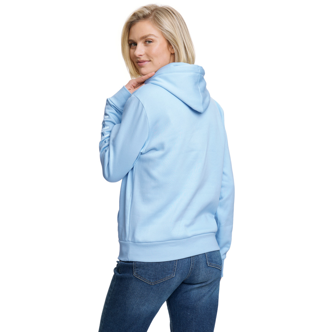 Damen Hoodie mit Stickerei