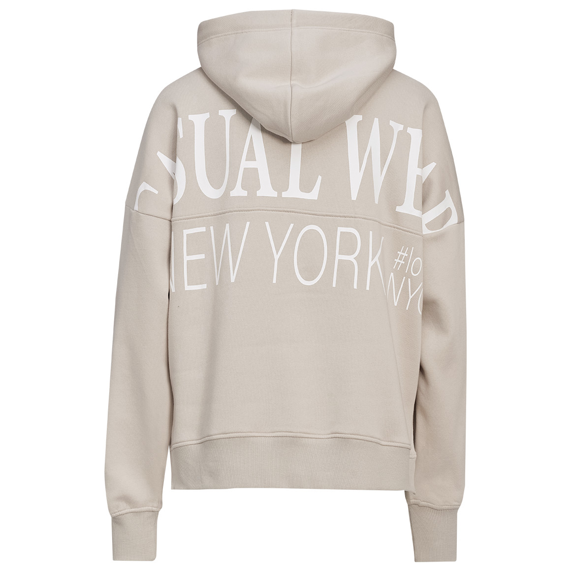 Damen Hoodie mit Rücken-Print