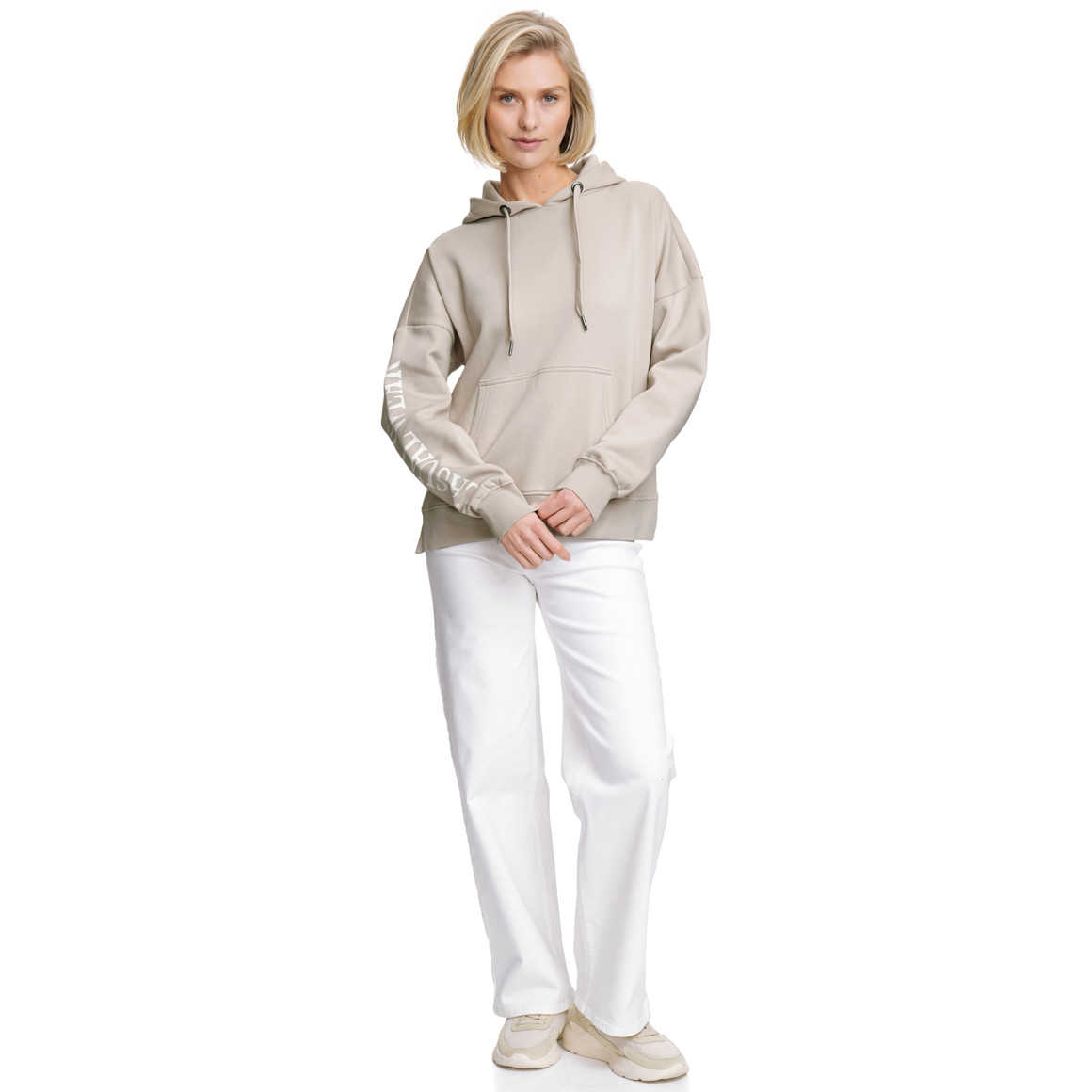 Damen Hoodie mit Rücken-Print