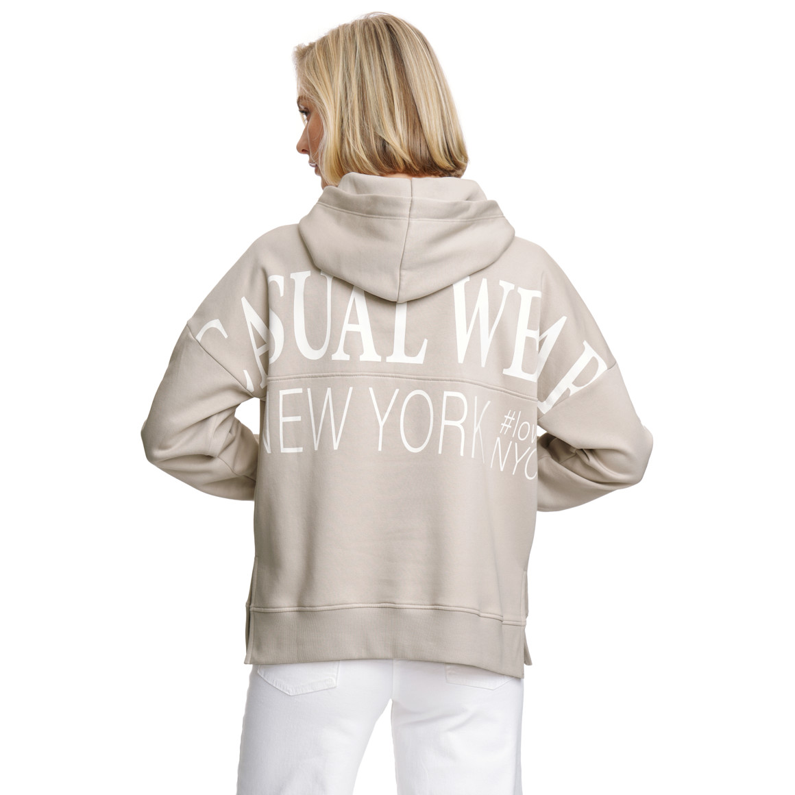 Damen Hoodie mit Rücken-Print