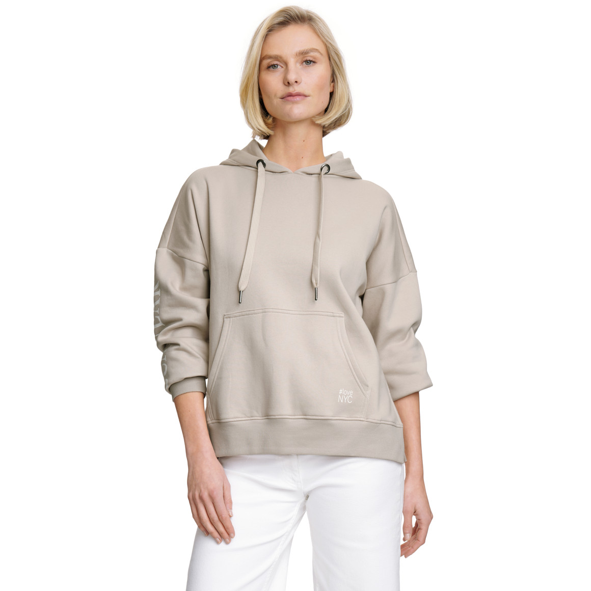 Damen Hoodie mit Rücken-Print