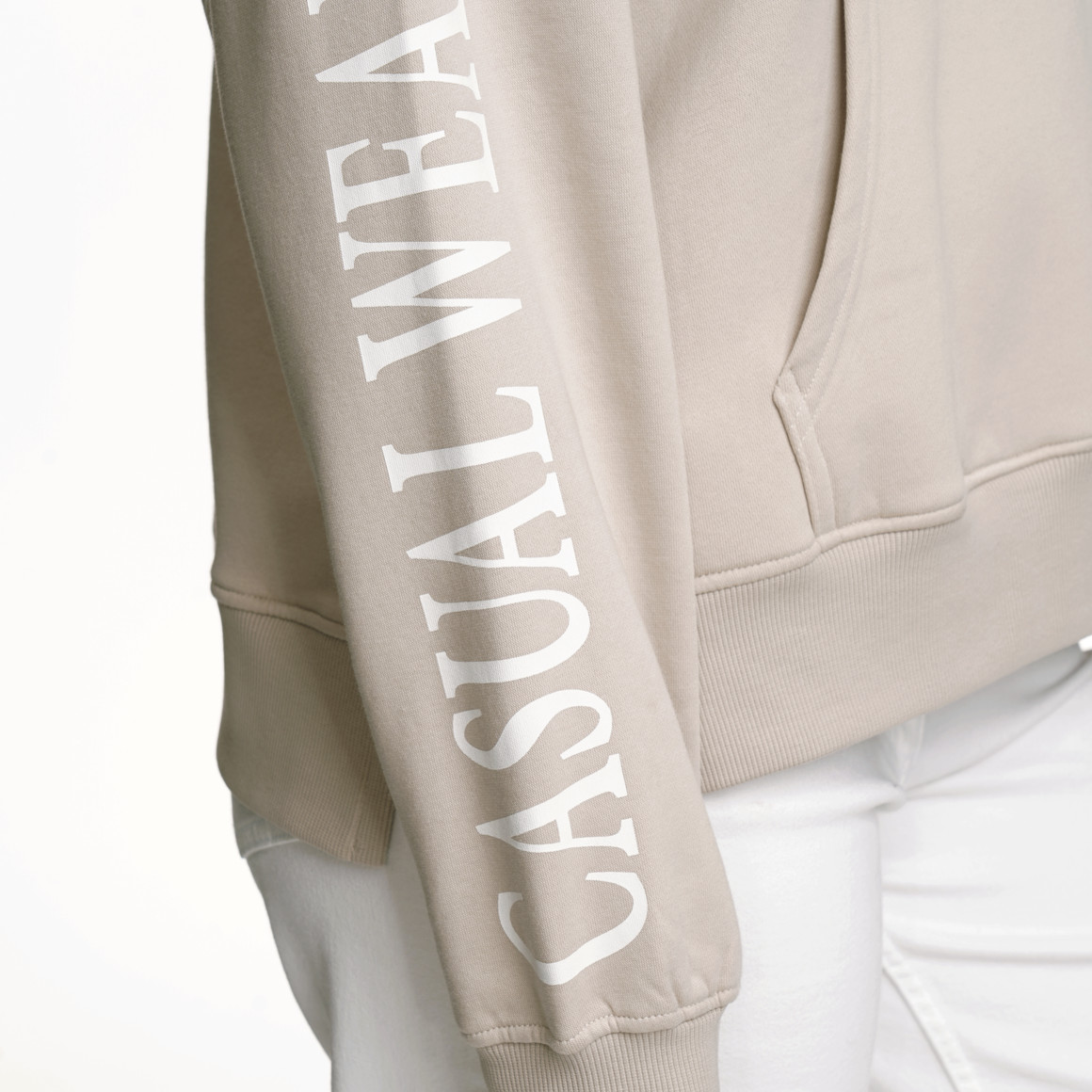 Damen Hoodie mit Rücken-Print