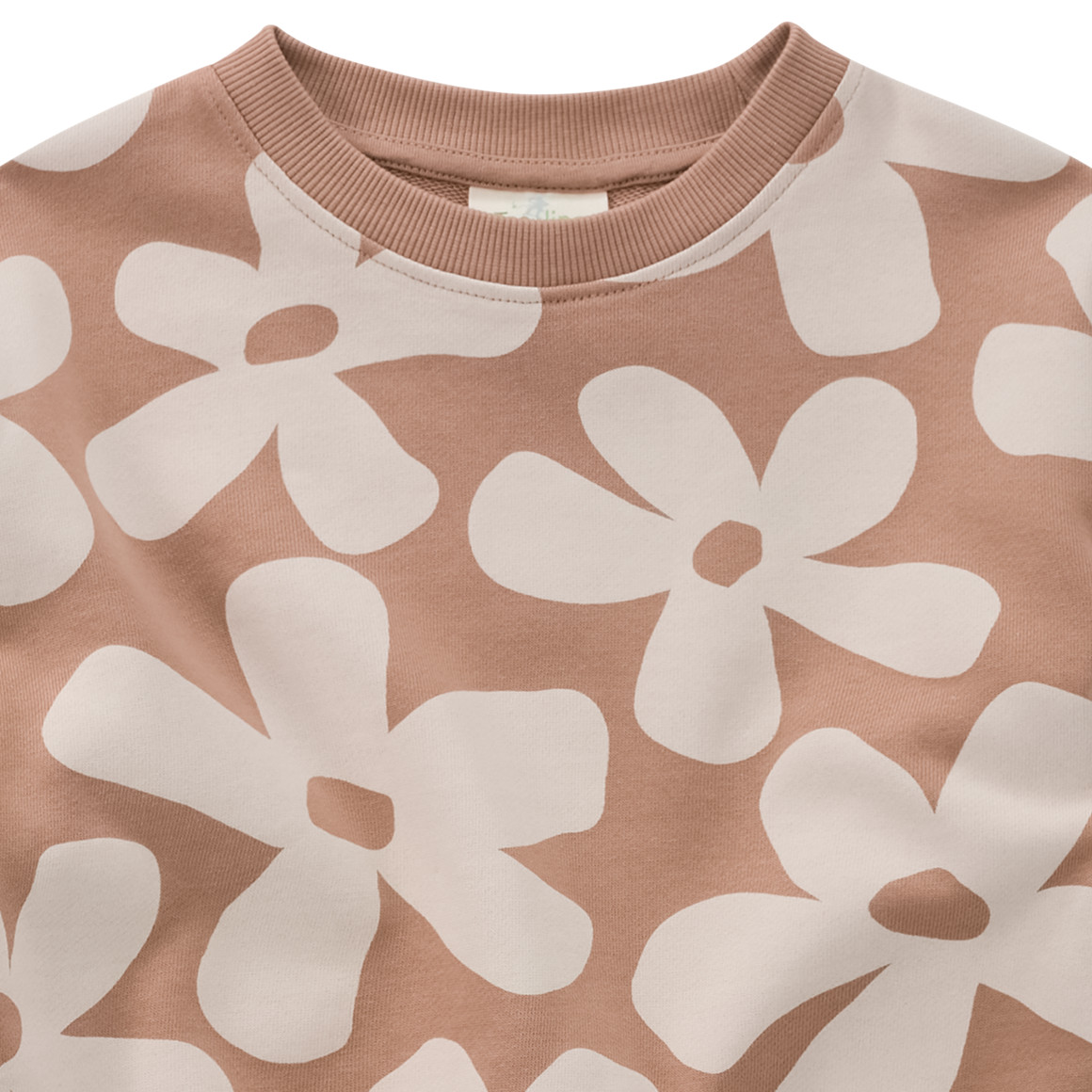 Mädchen Sweatshirt mit Blumen-Allover