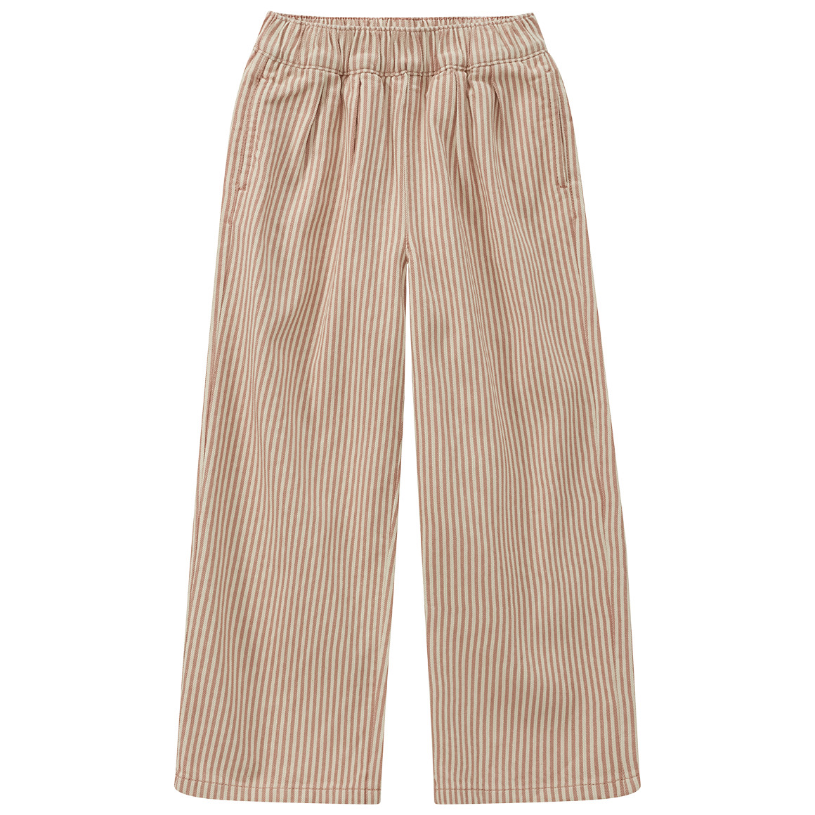 Mädchen Wide-Leg-Hose mit Streifen