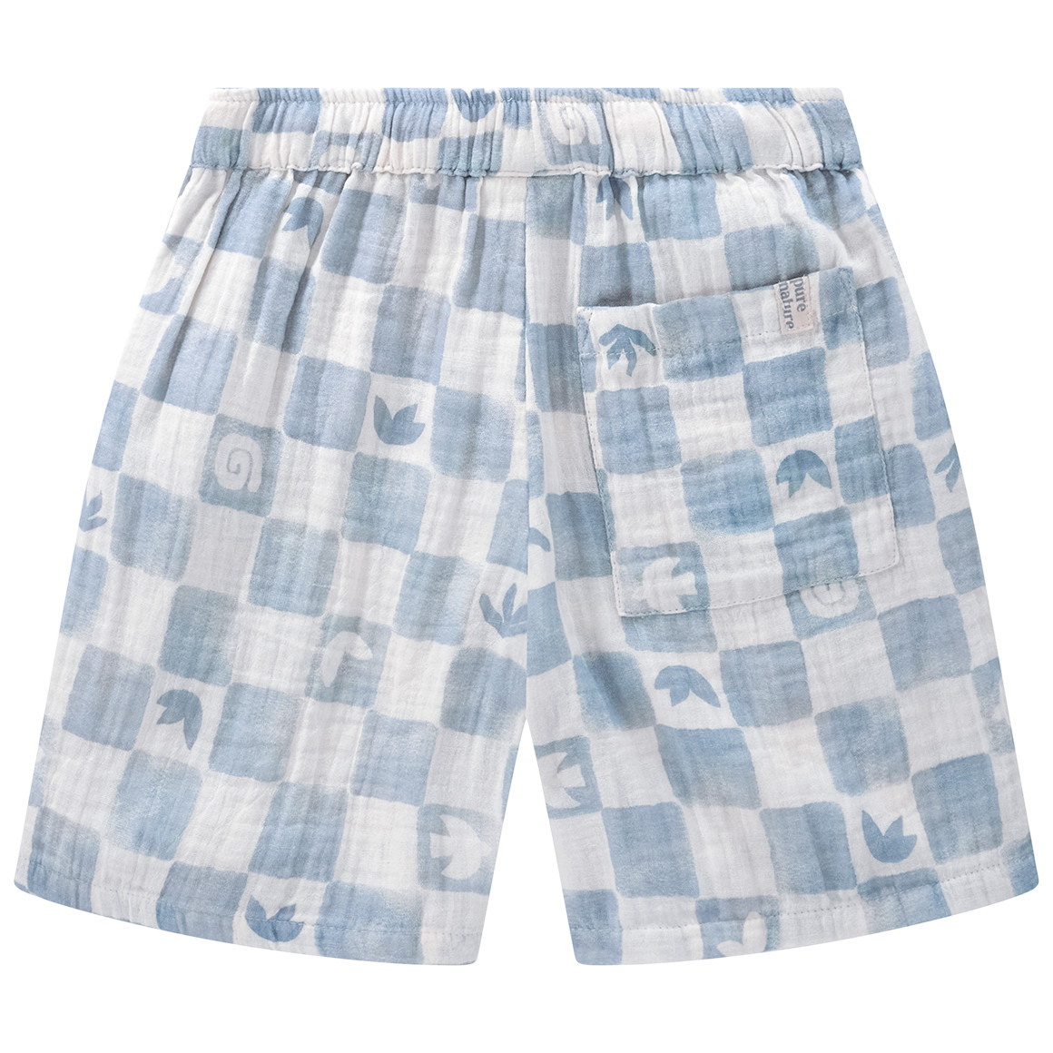Jungen Musselinshorts mit Allover-Muster