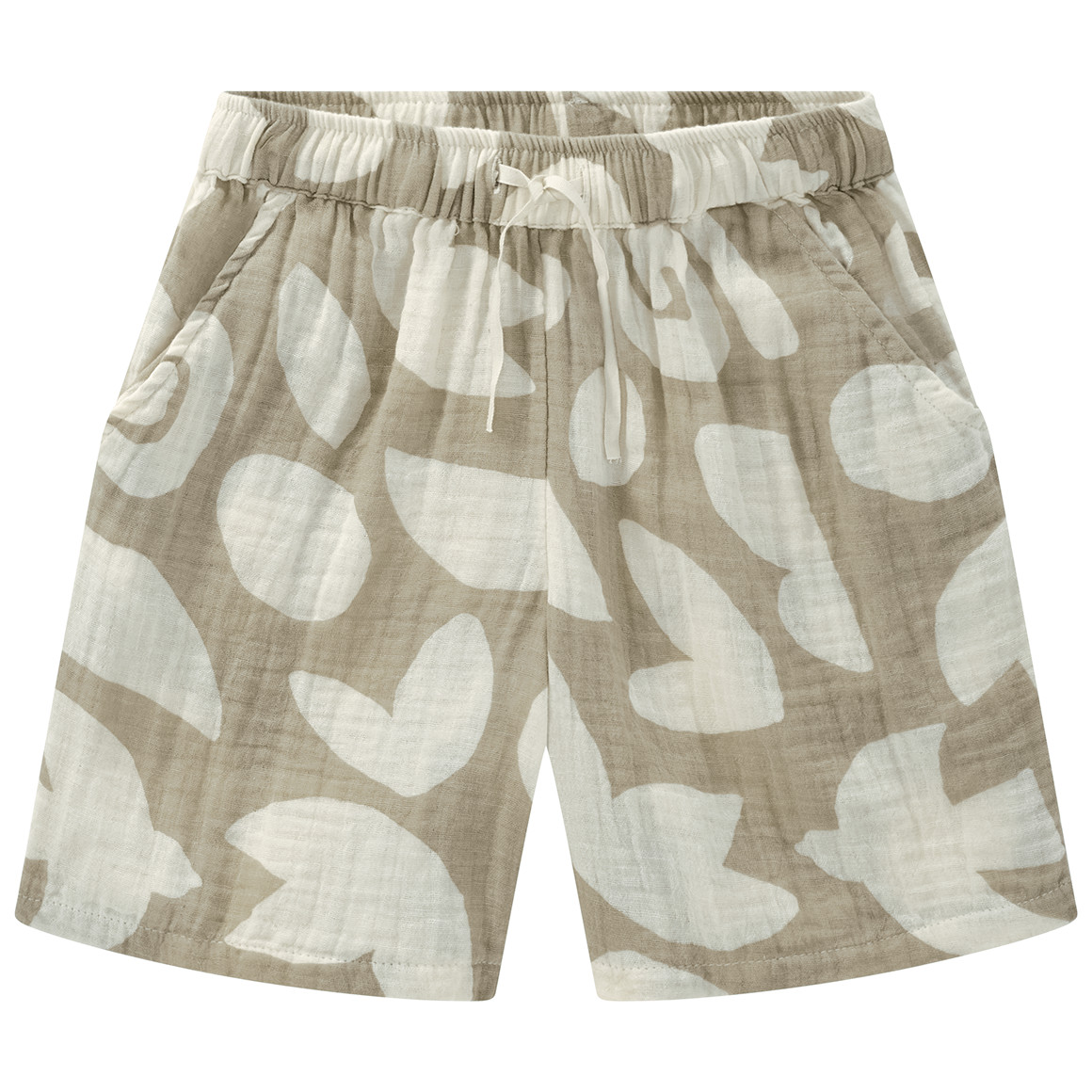 Jungen Musselinshorts mit Allover-Muster