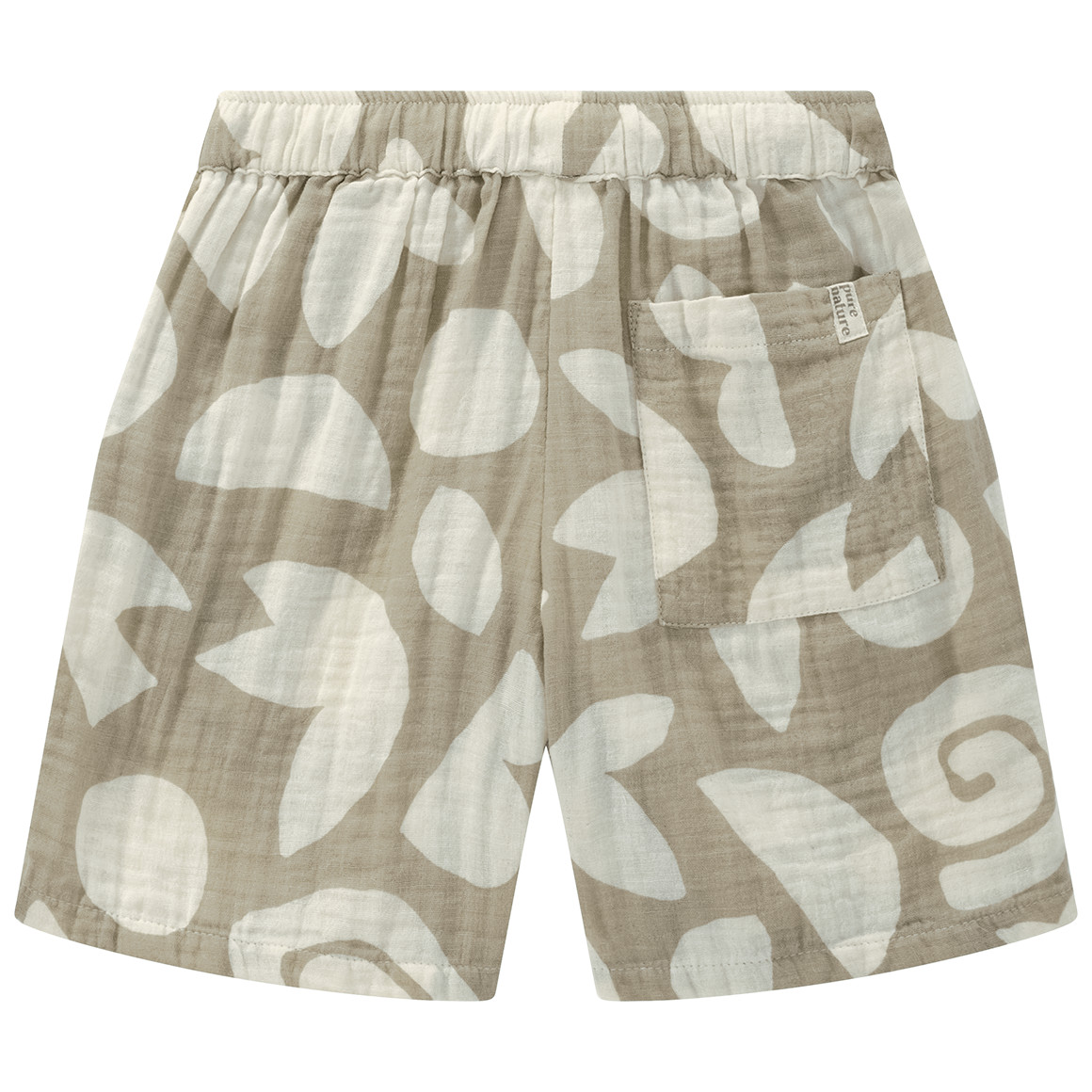 Jungen Musselinshorts mit Allover-Muster