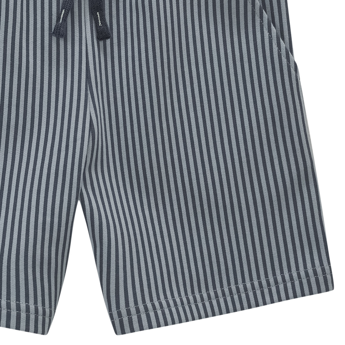 Jungen Joggingshorts mit Streifen
