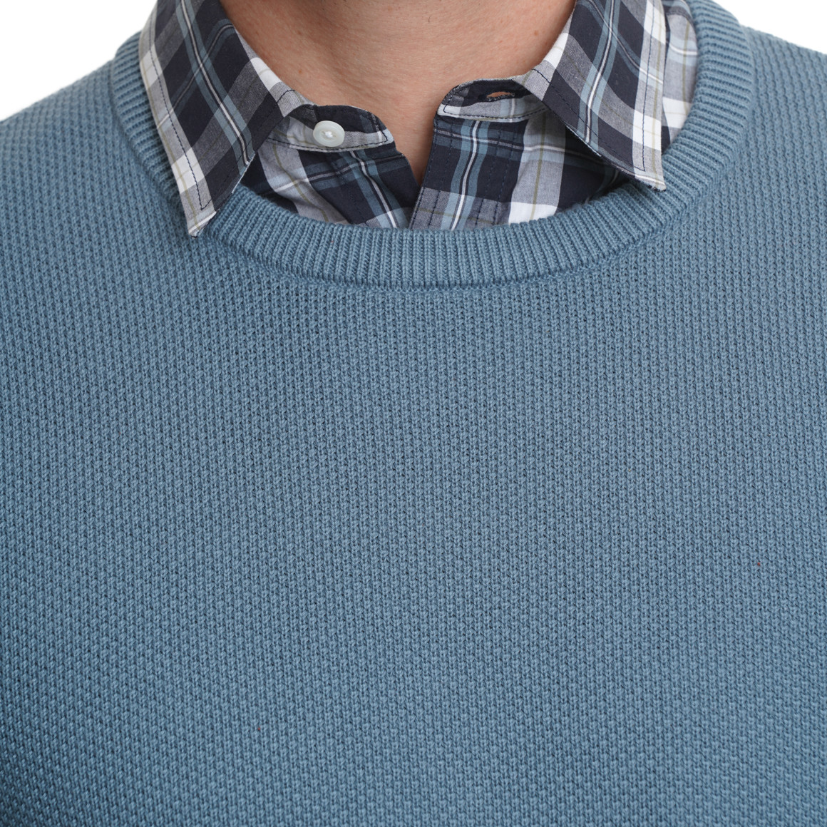 Herren Strickpullover mit Struktur