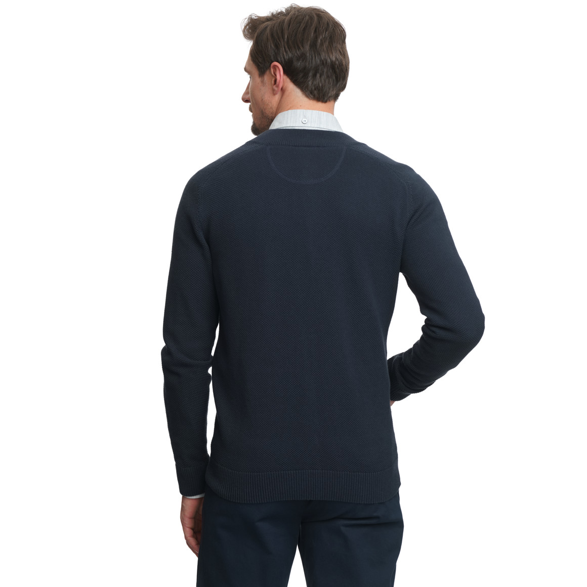 Herren Strickjacke mit Reißverschluss