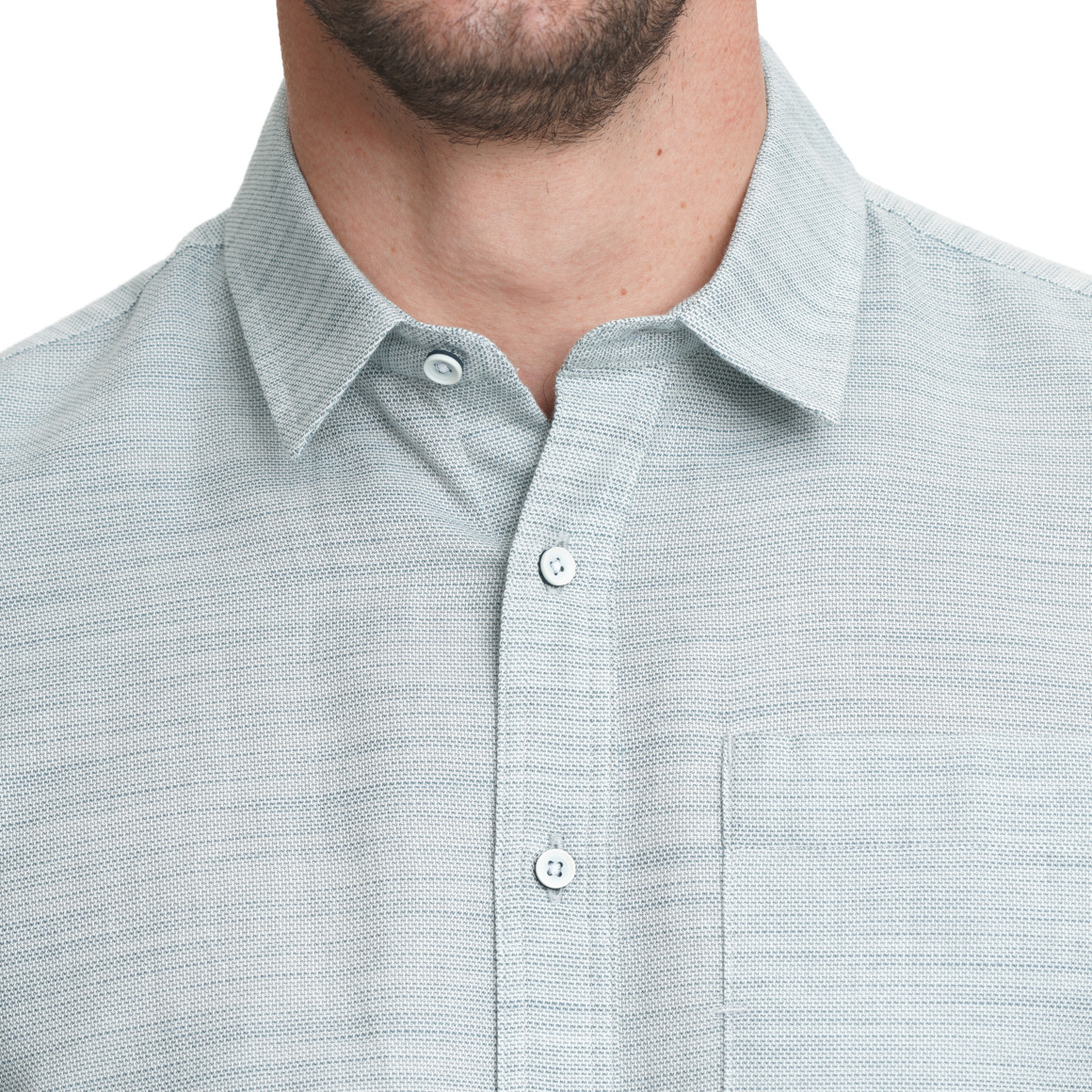 Herren Hemd in Melange-Optik