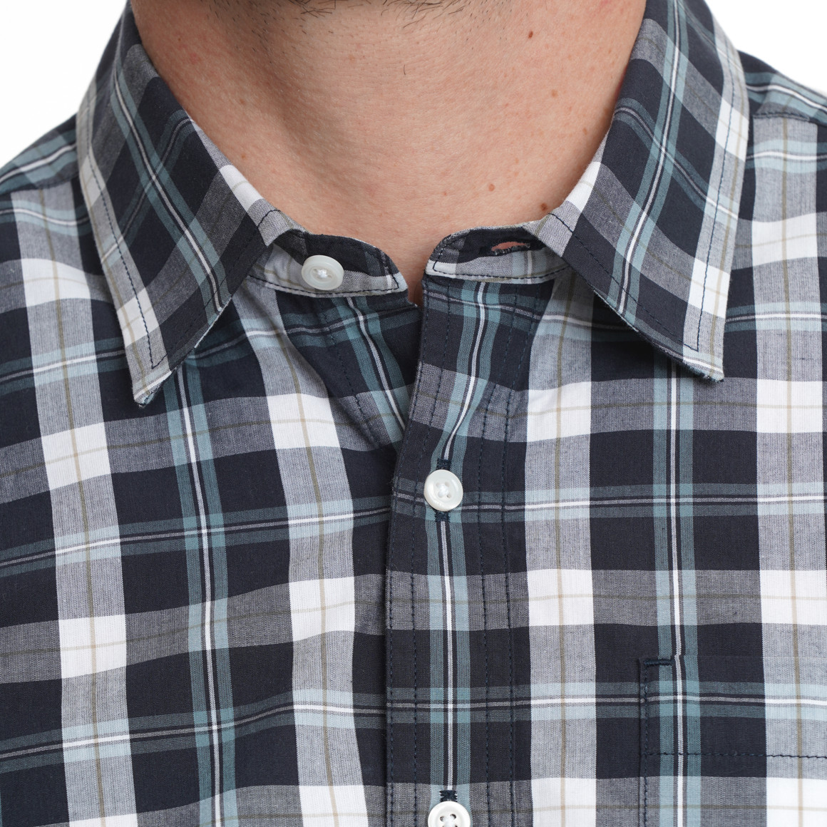 Herren Hemd mit Karo-Muster