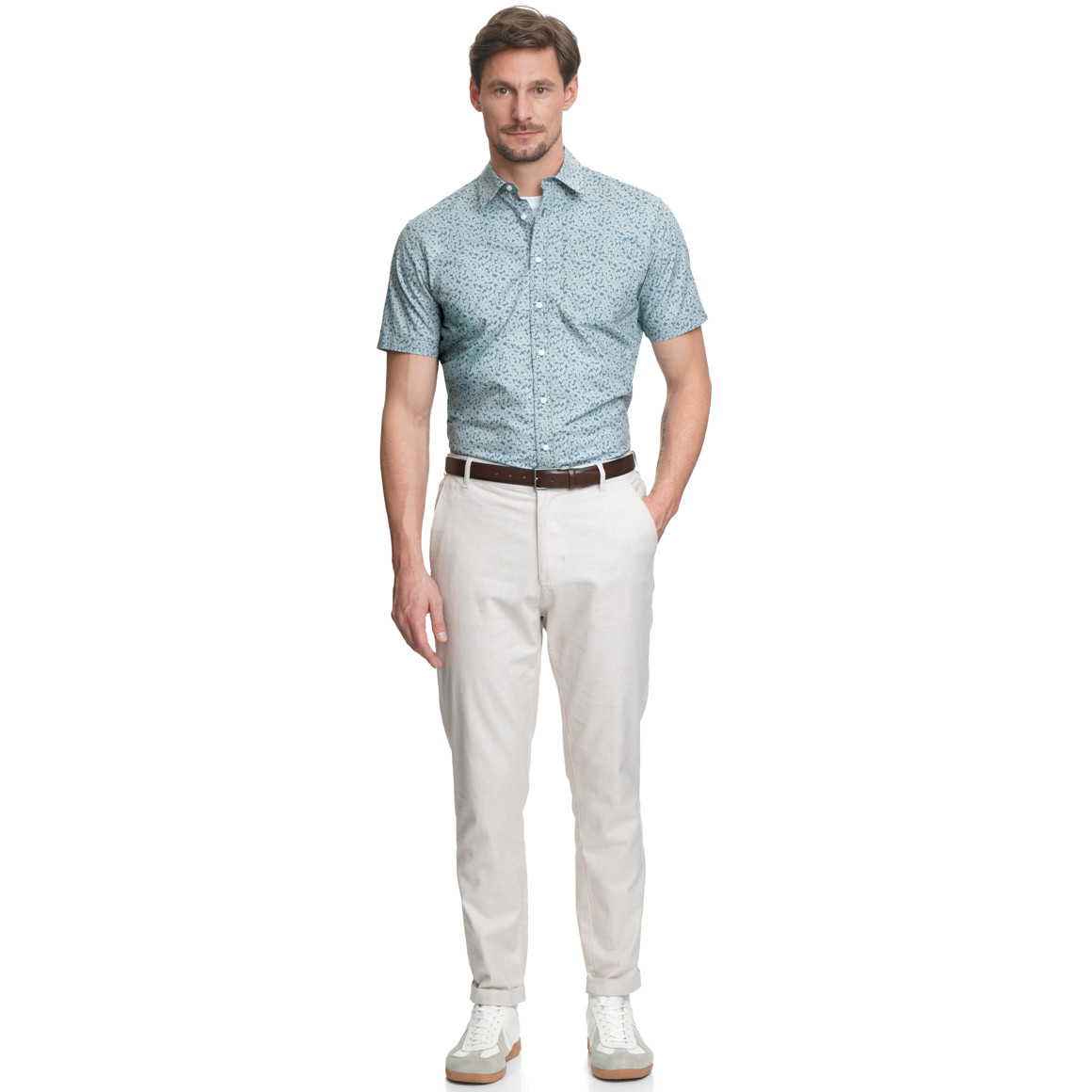 Herren Hemd mit Allover-Muster