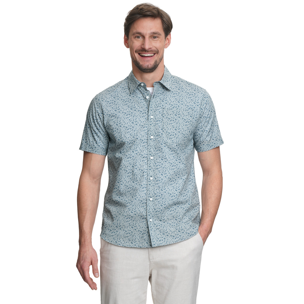 Herren Hemd mit Allover-Muster