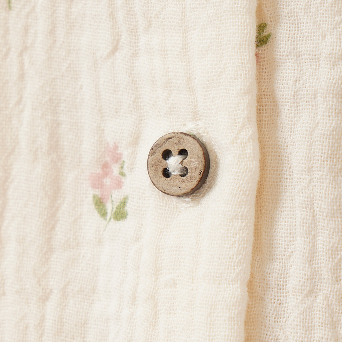 Baby Musselinbluse mit Blümchen